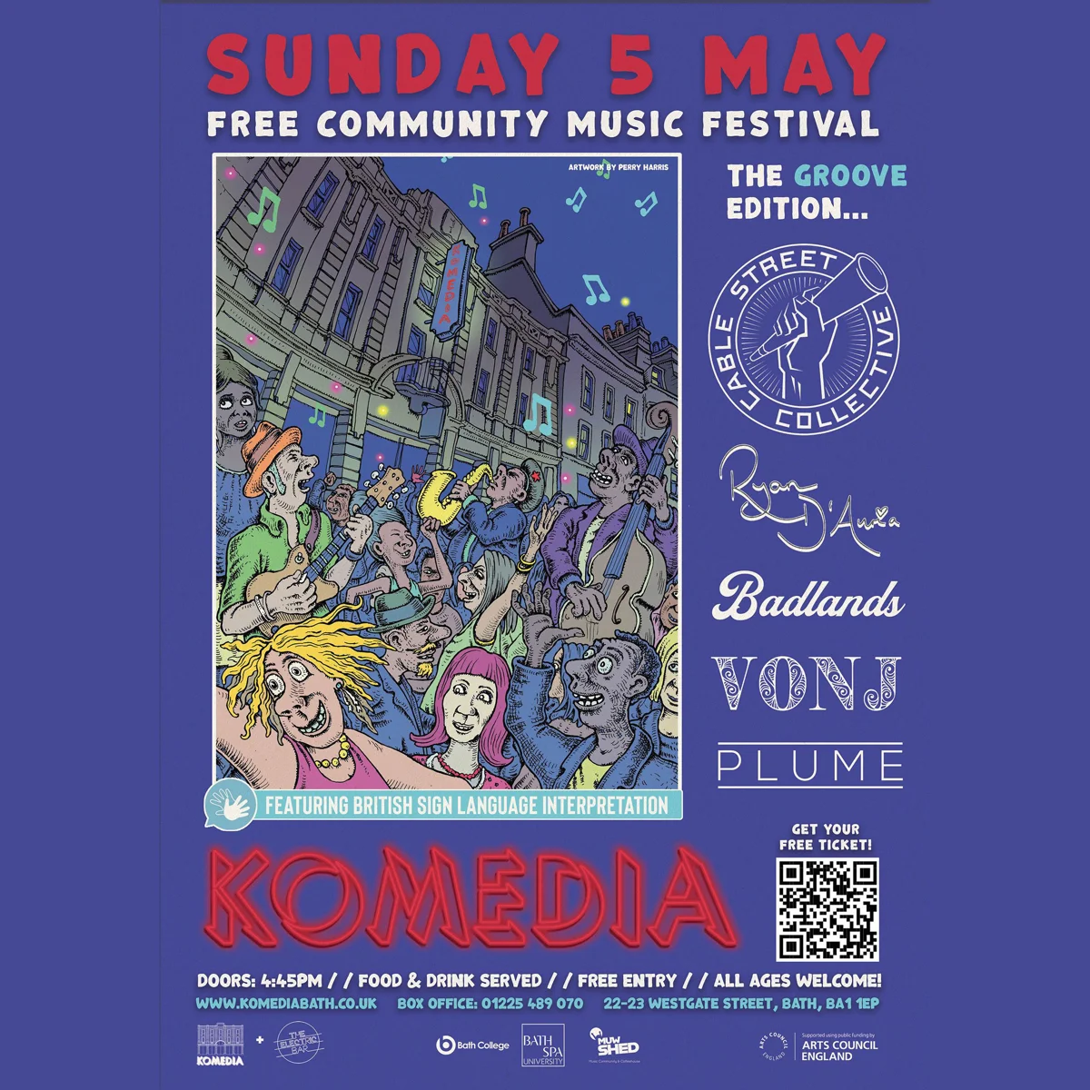 Free Community Music Festival: The Groove Edition