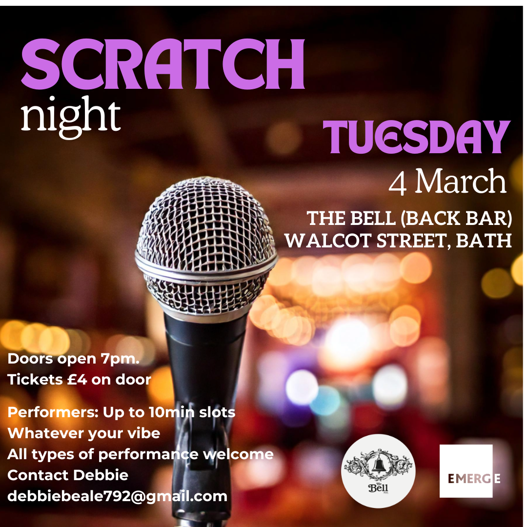 Emerge Scratch Night - call out for performers and Audience!