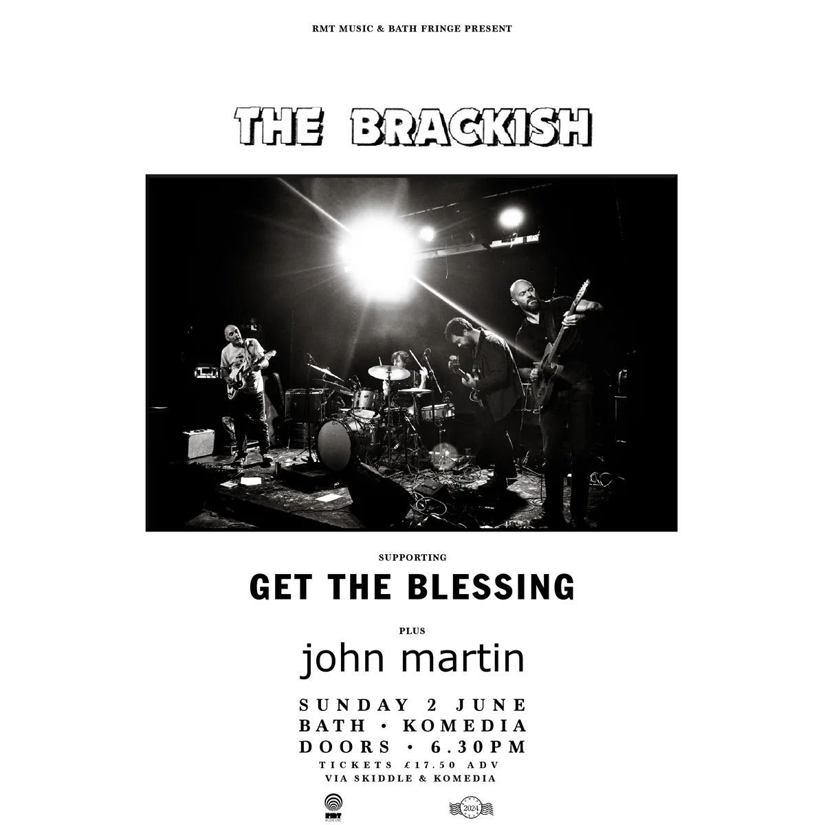 Get The Blessing, John Martin + The Brackish