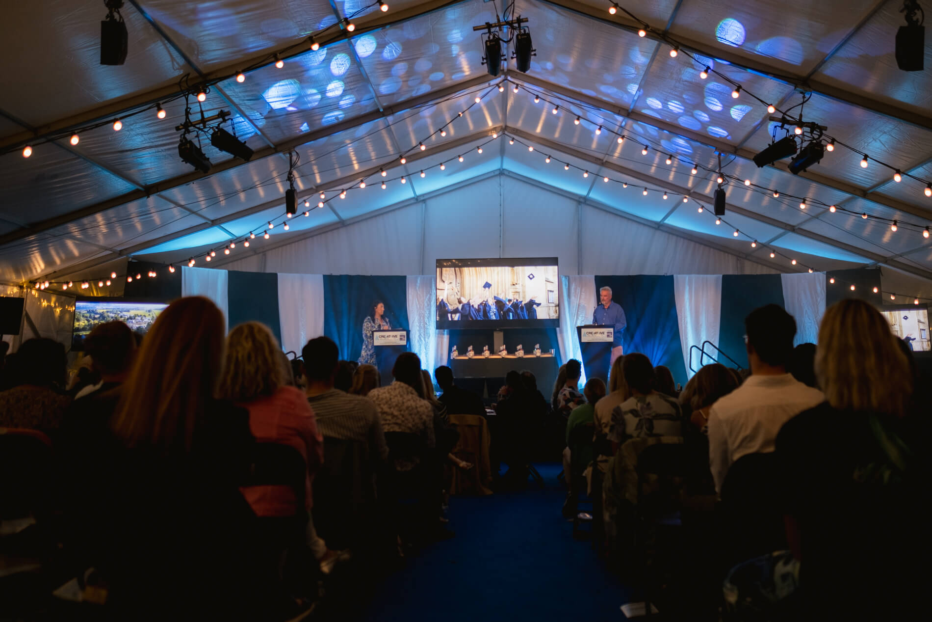 View from the back of the room at the Creative Bath Awards night